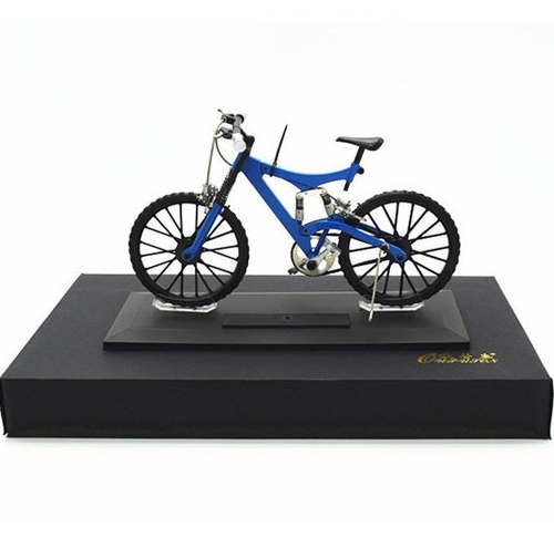 Unassembled Metal Bike Model