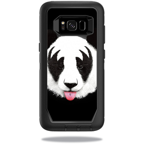 MightySkins OTDSGS8-rock n roll panda Skin for Otterbox Defender Samsu