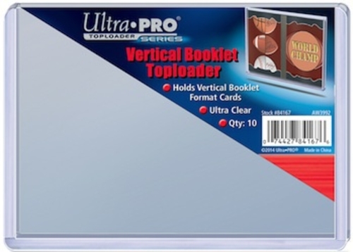 Top Loader Booklet - Vertical - (10 per pack)