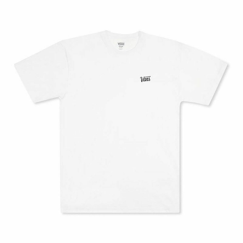 Men’s Short Sleeve T-Shirt Vans Mini Scip White
