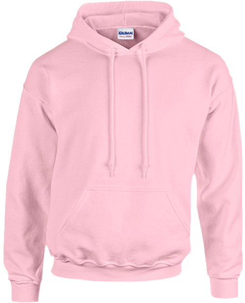 Gildan 2134299 Hoodie Style 18500, Light Pink - Large, Case of