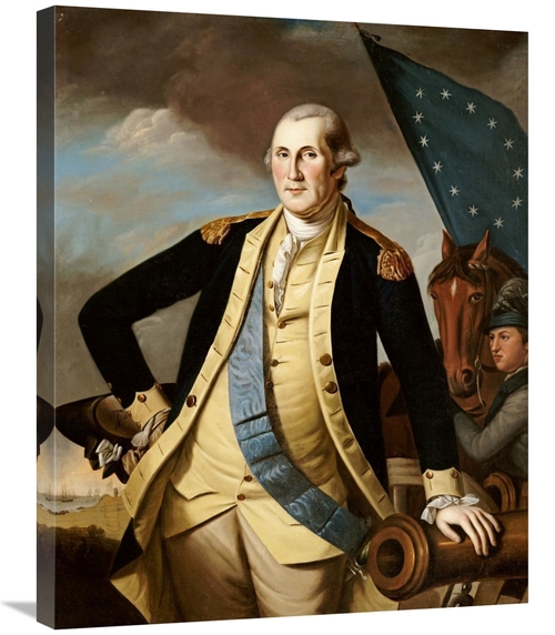 Global Gallery GCS-268367-30-142 30 in. George Washington Art Print - 