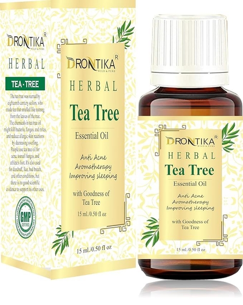 100% Pure & Natural Tea Tree Essential Oils for Skin, Hair, Face, Acne