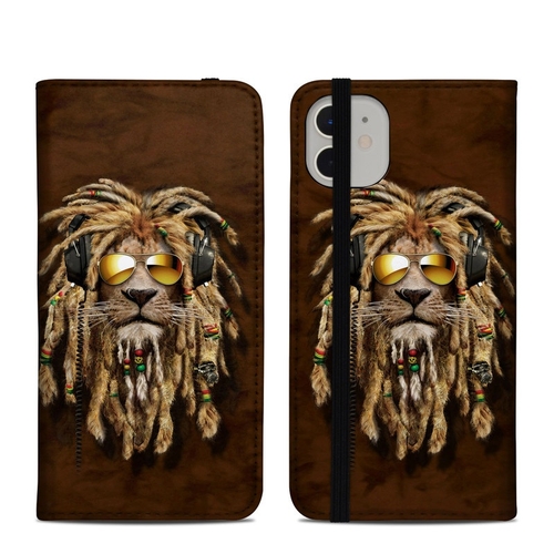 DecalGirl A11FC-DJJAH Apple iPhone 11 Folio Case - DJ Jahman