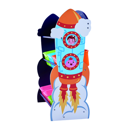 Fantasy Fields Kids Wooden Toy Organiser & Bins