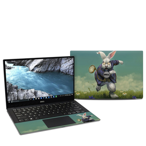 DecalGirl DX1370-WHTRABBIT Dell XPS 13 9370 Skin - White Rabbit