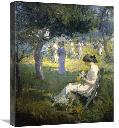Global Gallery GCS-282942-22-142 22 in. Garden Party Art Print - Mary 