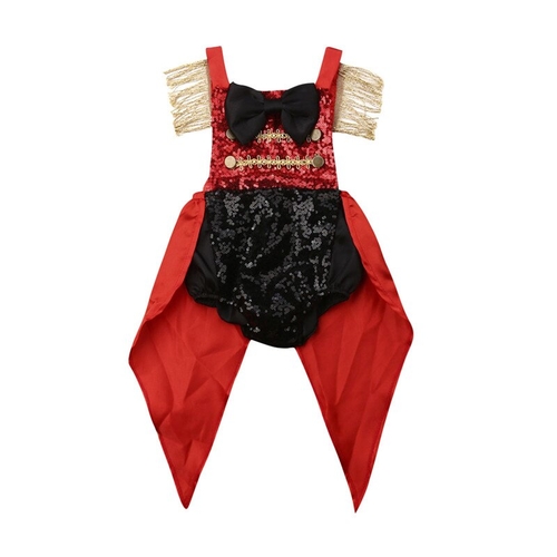 Novelty Kids Baby Girl Sequins Bodysuits Birthday