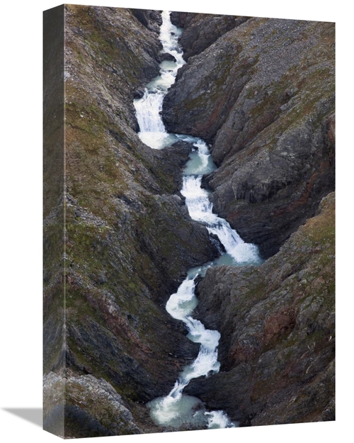 Global Gallery GCS-395510-1218-142 12 x 18 in. Split Creek Cascading D