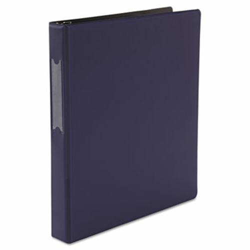 Universal 20768 D-Ring Binder- 1 in. Capacity- 8.5 x 11- Navy Blue