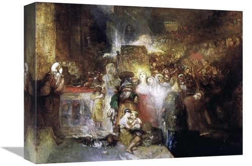 16 in. Pilate Washing His Hands Art Print - Joseph M.W. Turner