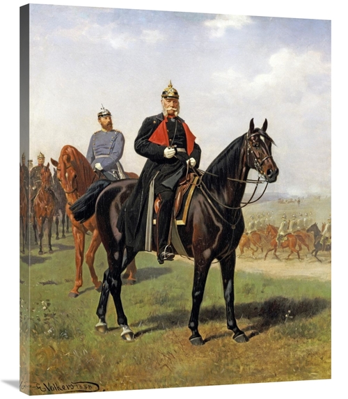 Global Gallery GCS-267533-36-142 36 in. The Battle of Konigsgratz,