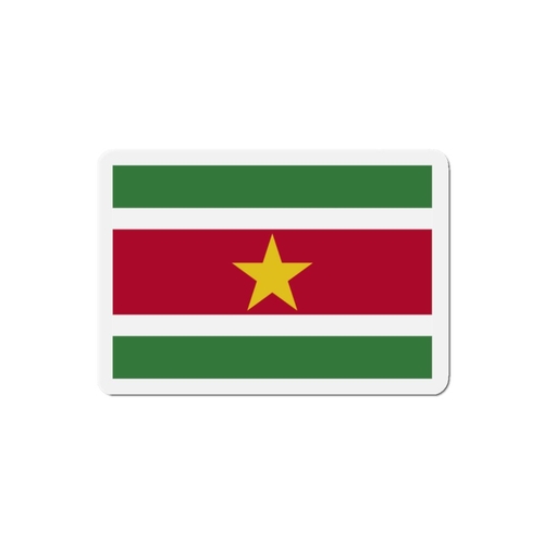 Aimant Drapeau du Suriname en plusieurs taiiles