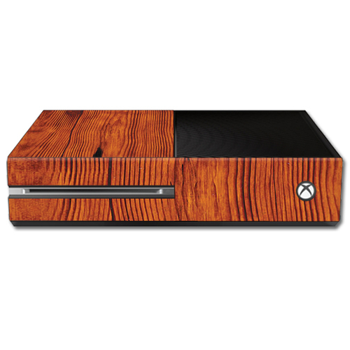 MightySkins MIXBONE-Knotty Wood Skin Decal Wrap for Microsoft Xbox One