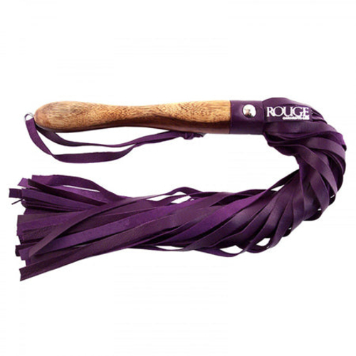 Rouge Wooden Handle Flogger