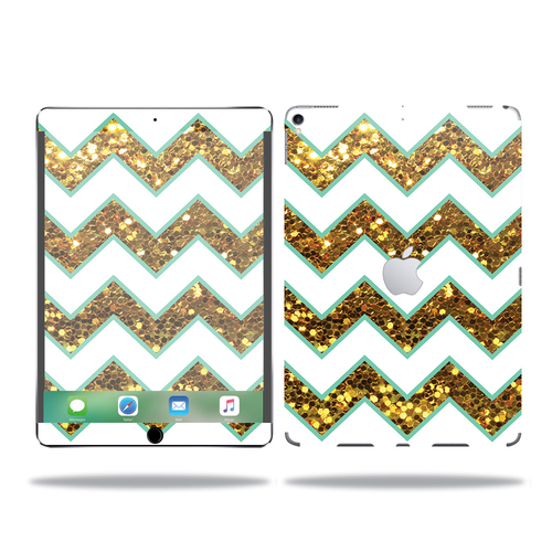 MightySkins APIPPR10-Glitzy Chevron Skin for Apple iPad Pro - Glitzy C