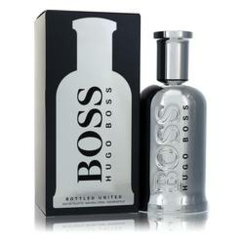 Boss Bottled United Eau De Toilette Spray By Hugo Boss 6.7 oz Eau De