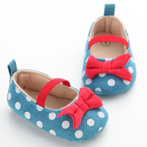 Cute Dot Toddler Newborn Girl Bowknot Strappy Baby