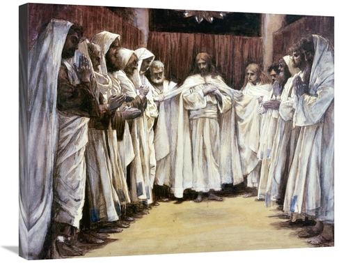 Global Gallery GCS-280397-30-142 30 in. Last Discourse of Our Lord Jes