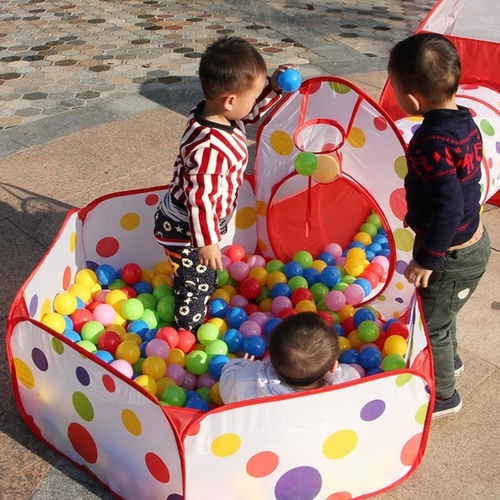 Foldable 3 In 1 Indoor Outdoor Kids Pop Up Play