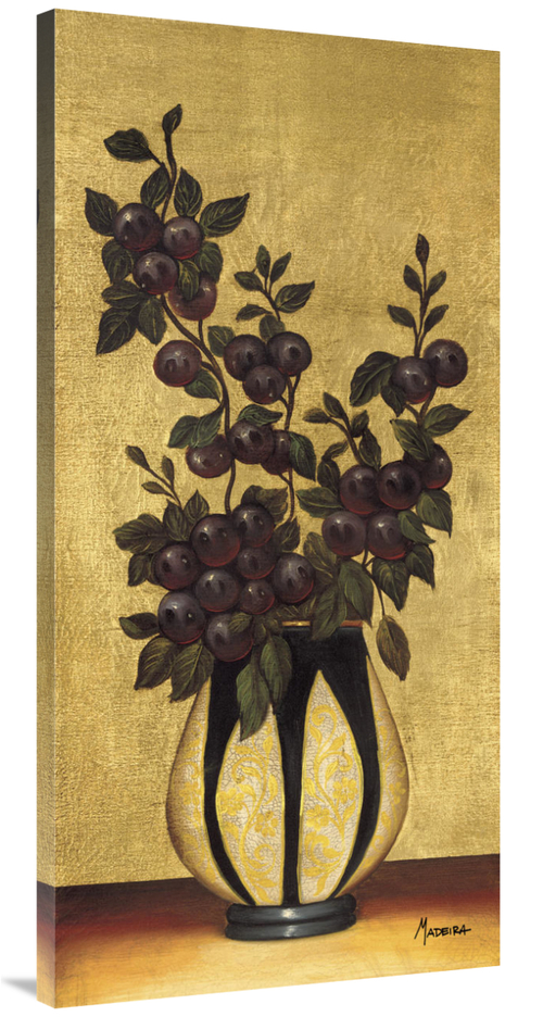 Global Gallery GCS-115272-2448-142 24 x 48 in. Renaissance Plums Art P