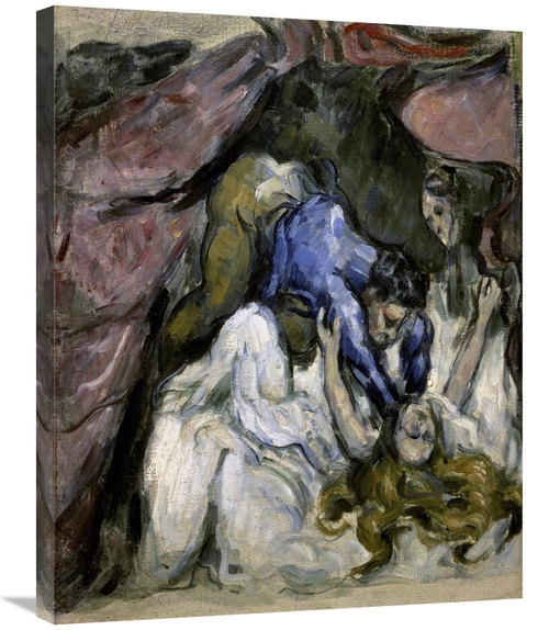 Global Gallery GCS-277069-30-142 30 in. The Strangled Woman - Le Femme