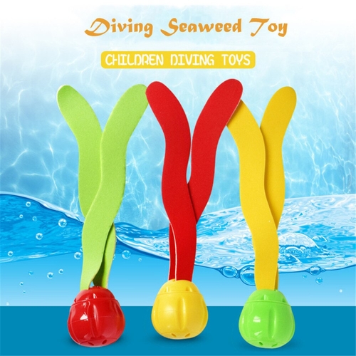 3 Pcs Diving Underwater Swimming Colorful Pool Sink