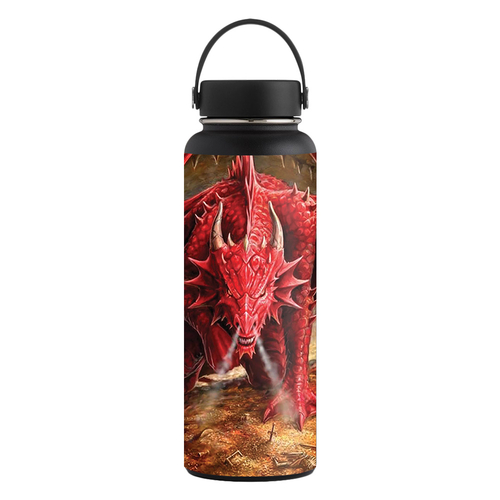 Main MightySkins HFWI40-Angry Dragon Skin for Hydro Flask 40 oz Wide Mouth  image