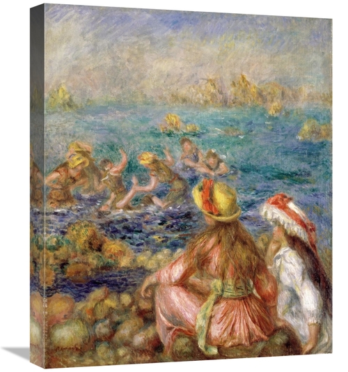 Global Gallery GCS-279618-22-142 22 in. Bathers Art Print - Pierre-Aug