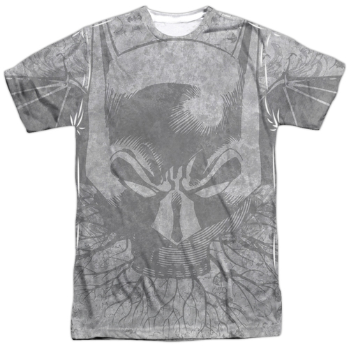 Trevco BM2333-ATPP-2 Batman & Rooted Bat Skull-Short Sleeve Adult 100 