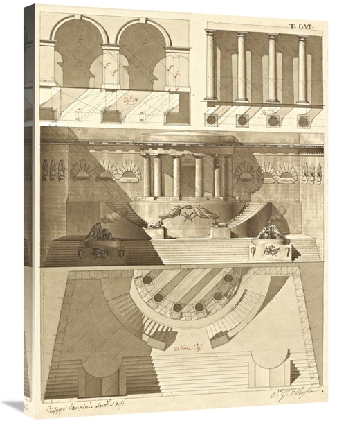 Global Gallery GCS-453927-2432-142 24 x 32 in. Plate 56 for Elements o