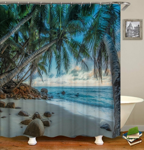 Tropical Heaven Shower Curtain