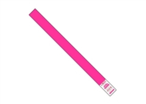 Tyvek WR101PK 0.75 x 10 in. Pink Wristbands - Case of 500