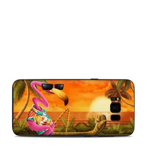 DecalGirl SGS8P-SFLAMINGO Samsung Galaxy S8 Plus Skin - Sunset Flaming