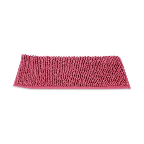 Bath rug Polyester Burgundy (60 x 40 x 2 cm)