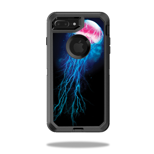 MightySkins OTDIP8PL-Jellyfish Storm Skin for Otterbox Defender iPhone