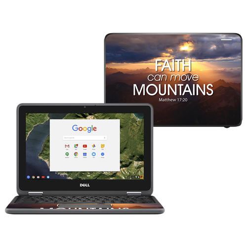 MightySkins DECH11-Move Mountains Skin for Dell Chromebook 11 in. 3180