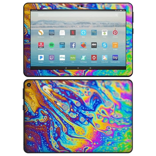 DecalGirl AKF810P-WORLDOFSOAP Amazon Kindle Fire HD8 Plus 10th Gen Ski