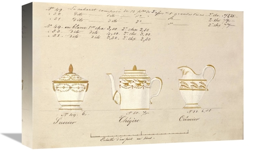 Global Gallery GCS-454915-1218-142 12 x 18 in. Sucrier, Cheyere Et