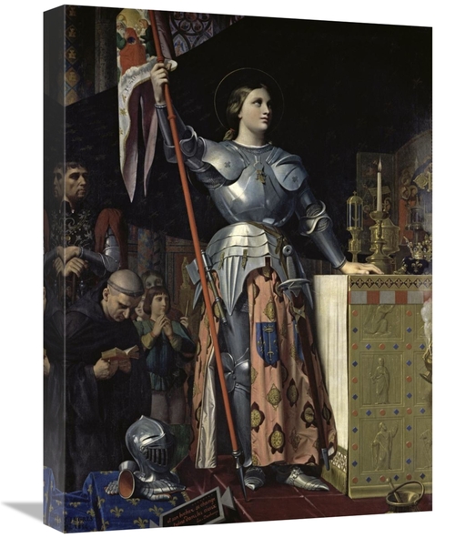 Global Gallery GCS-278062-22-142 22 in. Joan of Arc at the Coronation 