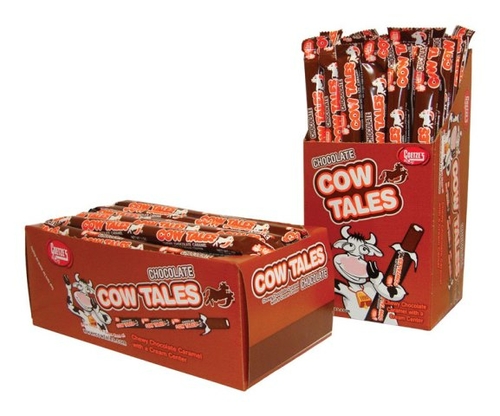 Cow Tales 80102 1 ozChocolate Brownie Caramel Caramels  - pack of 36