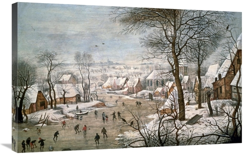 Global Gallery GCS-276925-36-142 36 in. Winter Landscape No.1 Art Prin