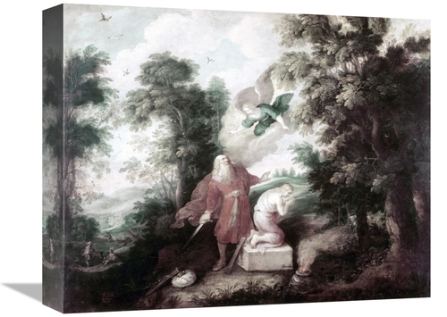 Global Gallery GCS-277598-16-142 16 in. Sacrifice of Isaac Art Print -