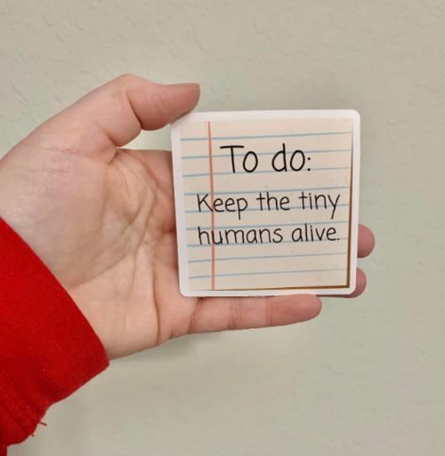 To Do- Teacher Sticker/Magnet