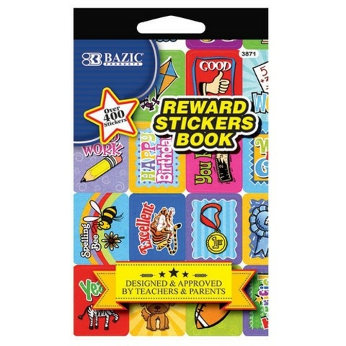 Bazic 3871  Reward Sticker Book Pack of 24 