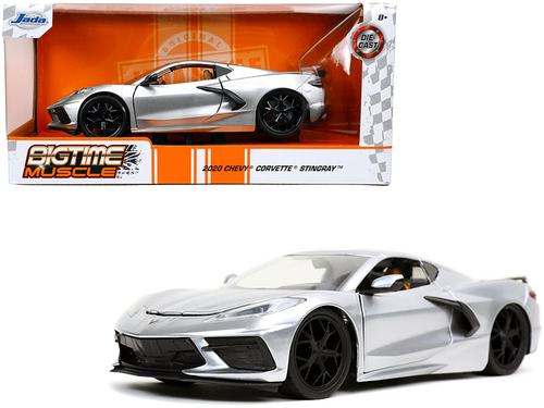2020 Chevrolet Corvette Stingray C8 Candy Silver \Bigtime Muscle\"