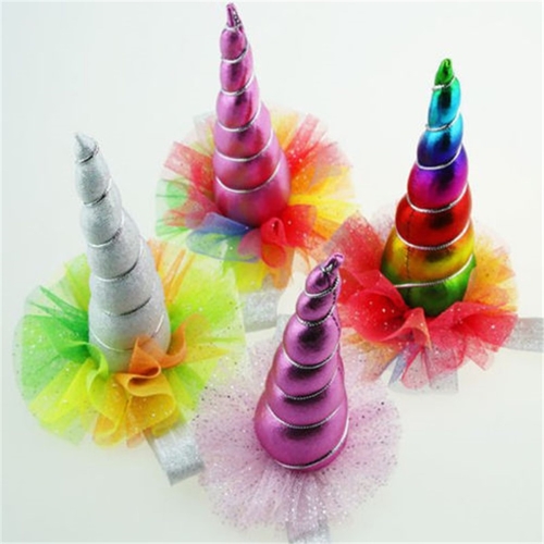 4Styles Magical Unicorn Horn Head Party Headband