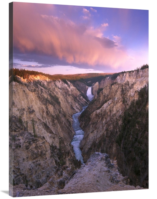 Global Gallery GCS-452050-3040-142 30 x 40 in. Lower Yellowstone Falls