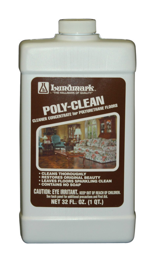 Lundmark Wax 3227F32-6 Poly-Clean Floor Cleaner- pack of 6