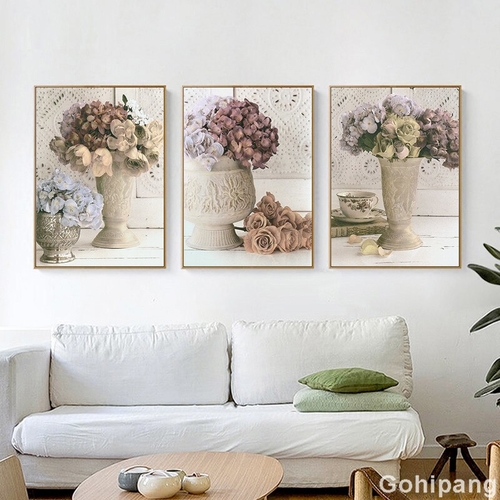 Still Life Flower Decoration Painting Wall Art